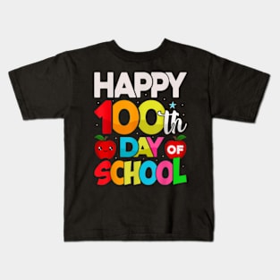 100 Days Of School Teacher Student Men Women Kids 100Th Day Kids T-Shirt